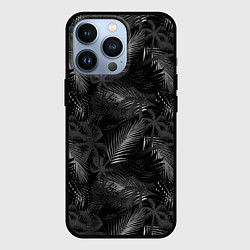 Чехол для iPhone 13 Pro Palm black and white, цвет: 3D-черный