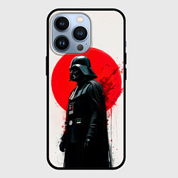 Чехол для iPhone 13 Pro Дарт Вейдер на фоне заката, цвет: 3D-черный