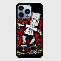 Чехол для iPhone 13 Pro Барт в татуировках, цвет: 3D-черный