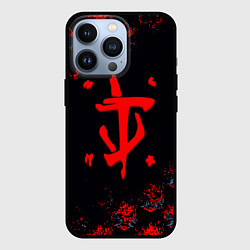 Чехол для iPhone 13 Pro Doom cyberpunk, цвет: 3D-черный