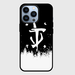 Чехол для iPhone 13 Pro Doom winter wild, цвет: 3D-черный