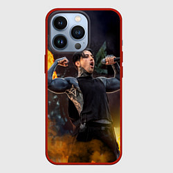 Чехол для iPhone 13 Pro Ronnie Radke, цвет: 3D-красный