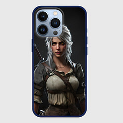 Чехол для iPhone 13 Pro Цири Ведьмак, цвет: 3D-тёмно-синий