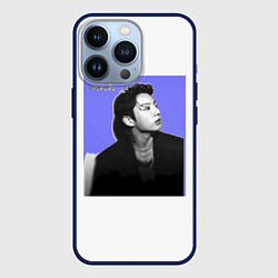 Чехол для iPhone 13 Pro JK Чонгук, цвет: 3D-тёмно-синий