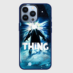 Чехол для iPhone 13 Pro Нечто, цвет: 3D-тёмно-синий