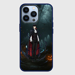 Чехол для iPhone 13 Pro Вампир Сон Джин-Ву - Поднятие уровня в одиночку ан, цвет: 3D-тёмно-синий