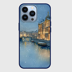 Чехол iPhone 13 Pro Новогодний Питер