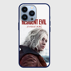 Чехол для iPhone 13 Pro Грейс Эшкрофт Resident evil requiem, цвет: 3D-тёмно-синий
