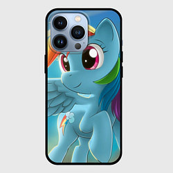 Чехол для iPhone 13 Pro My littlle pony, цвет: 3D-черный