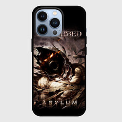 Чехол для iPhone 13 Pro Disturbed, цвет: 3D-черный