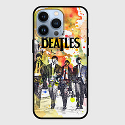 Чехол для iPhone 13 Pro The Beatles: Colour Spray, цвет: 3D-черный