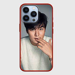 Чехол для iPhone 13 Pro Lee Min Ho, цвет: 3D-красный