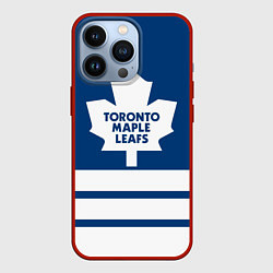 Чехол для iPhone 13 Pro Toronto Maple Leafs, цвет: 3D-красный