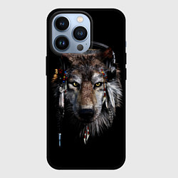 Чехол iPhone 13 Pro Волк-шаман
