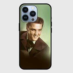 Чехол для iPhone 13 Pro Elvis Young, цвет: 3D-черный