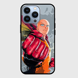 Чехол для iPhone 13 Pro One Punch Man Fist, цвет: 3D-черный