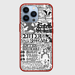 Чехол для iPhone 13 Pro Enter Shikari: Words, цвет: 3D-красный