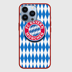 Чехол для iPhone 13 Pro FC Bayern Munchen, цвет: 3D-красный