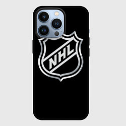 Чехол для iPhone 13 Pro NHL, цвет: 3D-черный