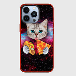 Чехол iPhone 13 Pro Кот с едой
