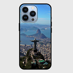 Чехол для iPhone 13 Pro Рио-де-Жанейро, цвет: 3D-черный