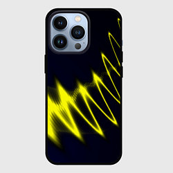 Чехол для iPhone 13 Pro Молния, цвет: 3D-черный