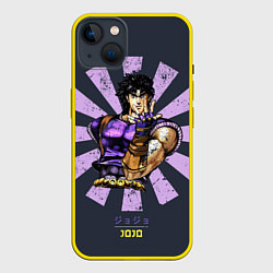 Чехол для iPhone 14 Plus JoJo Bizarre Adventure, цвет: 3D-желтый