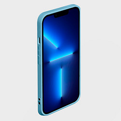 Чехол для iPhone 14 Plus FC Bayern Munchen, цвет: 3D-голубой — фото 2