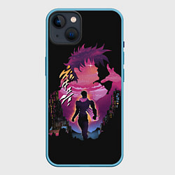 Чехол для iPhone 14 Plus Joseph Joestar, цвет: 3D-голубой