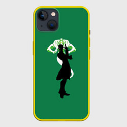 Чехол для iPhone 14 Plus Kakyoin Jo Jo, цвет: 3D-желтый