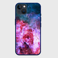 Чехол для iPhone 14 Plus Астрономия - вселенная, цвет: 3D-тёмно-синий