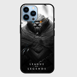 Чехол для iPhone 14 Pro Max Rengar LoL, цвет: 3D-черный