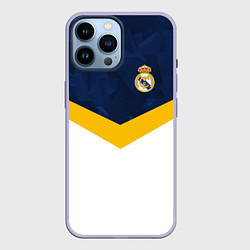 Чехол для iPhone 14 Pro Max Real Madrid FC: Sport, цвет: 3D-светло-сиреневый