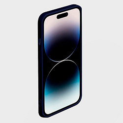Чехол для iPhone 14 Pro Max Нейромонах Феофан, цвет: 3D-тёмно-синий — фото 2
