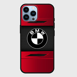 Чехол для iPhone 14 Pro Max BMW SPORT, цвет: 3D-черный