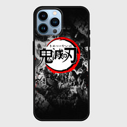 Чехол для iPhone 14 Pro Max KIMETSU NO YAIBA, цвет: 3D-черный