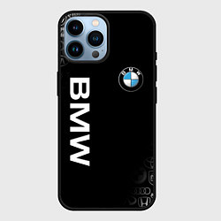 Чехол для iPhone 14 Pro Max BMW, цвет: 3D-черный