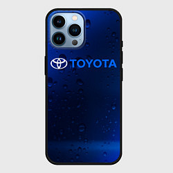Чехол для iPhone 14 Pro Max TOYOTA ТОЙОТА, цвет: 3D-черный