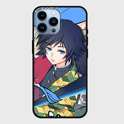 Чехол для iPhone 14 Pro Max ГИЮ ТОМИОКА ФРЕСКА, цвет: 3D-черный
