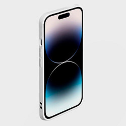 Чехол для iPhone 14 Pro Max BERSERK red краска, цвет: 3D-белый — фото 2