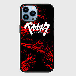 Чехол для iPhone 14 Pro Max Berserk: Ветки деревьев, цвет: 3D-черный