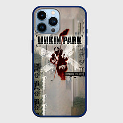Чехол для iPhone 14 Pro Max Hybrid Theory Live Around The World - Linkin Park, цвет: 3D-тёмно-синий