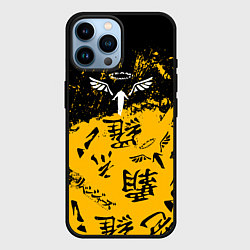 Чехол для iPhone 14 Pro Max Паттерн Tokyo Revengers, цвет: 3D-черный