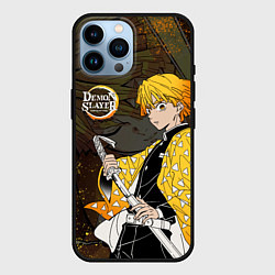 Чехол для iPhone 14 Pro Max ТОМИОКА SLAYER КЛИНОК, цвет: 3D-черный