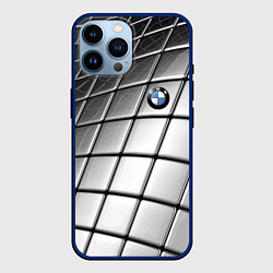 Чехол для iPhone 14 Pro Max BMW pattern 2022, цвет: 3D-тёмно-синий