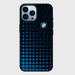 Чехол для iPhone 14 Pro Max Bmw Паттерн, цвет: 3D-черный