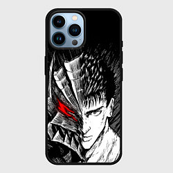Чехол для iPhone 14 Pro Max БЕРСЕРК ГАТС И ДОСПЕХИ, цвет: 3D-черный
