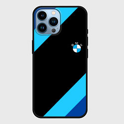 Чехол для iPhone 14 Pro Max BMW line, цвет: 3D-черный