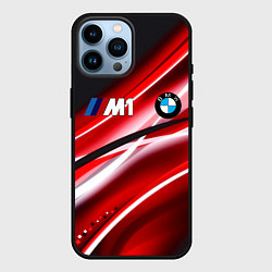 Чехол для iPhone 14 Pro Max BMW sport line steel, цвет: 3D-черный