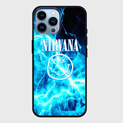 Чехол для iPhone 14 Pro Max Nirvana electro, цвет: 3D-черный